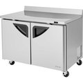 Turbo Air Super Deluxe Series - Worktop Freezer 48-2/9"W - 2 Door TWF-48SD-N